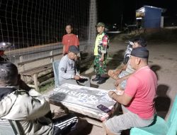 Babinsa Koramil 1417-12/Soropia Pastikan Wilayah Aman Dengan Sistem Patroli