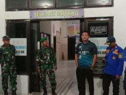 Tekan Potensi Gangguan Kamtibmas, Babinsa Patroli Gabungan bersama Komponen Pendukung