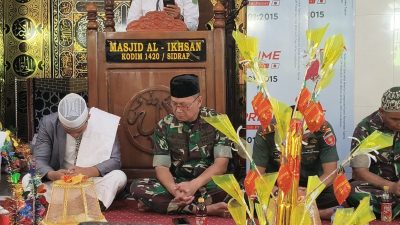 Peringatan Maulid Nabi, Kodim 1420/Sidrap Ajak Personel Teladani Akhlak Rasulullah