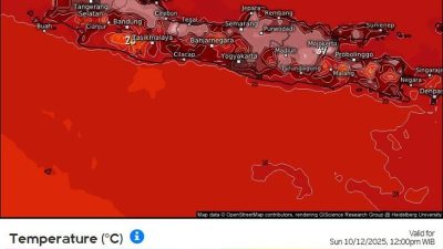 BMKG Jelaskan Penyebab Suhu Panas Ekstrem di Surabaya