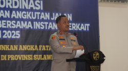 Kapolda Sultra Buka Rakor Forum Lalu Lintas dan Angkutan Jalan Ditlantas Polda Sultra dan Instansi Terkait Tahun 2025