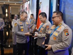 Biro SDM Polda Sultra Raih Penghargaan dalam Rakorbin SDM dan PNS Polri Tahun 2025 di Jakarta