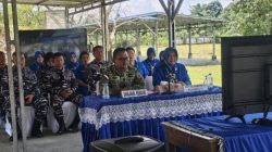 Perkuat Ketahanan Pangan Nasional,Danlanal Kendari Paparkan Program Pertanian Pesisir Usai Mengikuti Vicon dengan Kasal