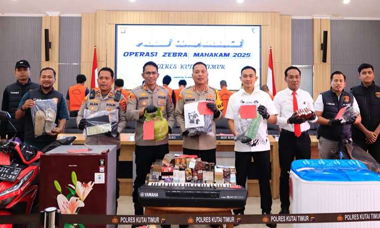 Polsek Bengalon Ungkap Enam Kasus Pencurian Berantai, Kerugian Capai Rp291 Juta