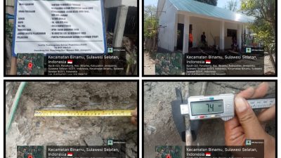 Proyek Revitalisasi TK Nur Amalia Binamu Diduga Tak Sesuai Bestek, Lembaga Antikorupsi Minta Evaluasi Teknis di Lapangan