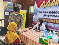 Lewat Program PAMMASE, Polres Maros Wujudkan Masyarakat Sehat