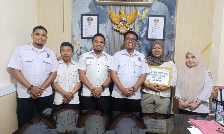 Kado Istimewa dari Karebosi: Pegawai Perumda Pasar Makassar Bawa Pulang Hadiah Spektakuler HUT ke-418