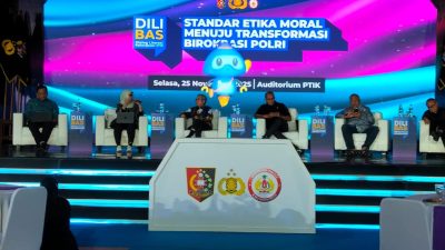 DILIBAS Sesi Dua: STIK PTIK Tegaskan Reformasi Etika Moral sebagai Jalan Baru Transformasi Polri