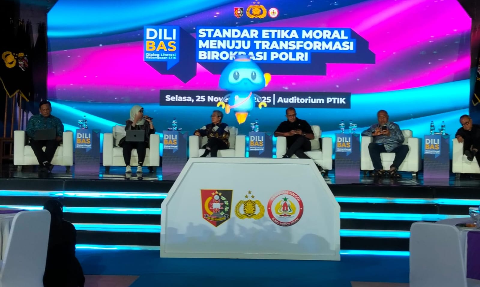 DILIBAS Sesi Dua: STIK PTIK Tegaskan Reformasi Etika Moral sebagai Jalan Baru Transformasi Polri