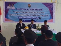 Bupati Toraja Utara Lantik 36 Pejabat Baru, Prof. Zudan Ingatkan Job Fit Bukan Alat Nonjobkan ASN
