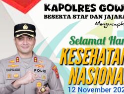 Kapolres Gowa Ucapkan Selamat HKN, Ajak Warga Jaga Kesehatan demi Masa Depan