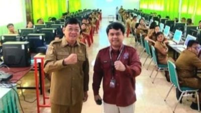Bupati Torut Pantau Langsung Test Profiling ASN untuk Pemetaan Kompetensi 2025