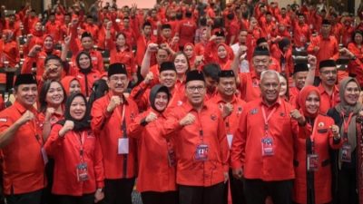 Kader Senior Andi Ridwan Wittiri Kembali Terpilih Duduki Ketua DPD PDIP Sulsel 2025 - 2030