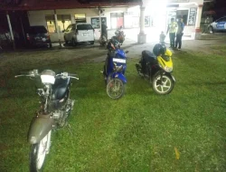 Polisi Barru Gerak Cepat Sikat Balap Liar, Tiga Motor Diamankan