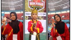 Bersaing dengan Ratusan Pesilat, Atlet Tapak Suci MTs Muhammadiyah Cabang Mamajang Raih Tiga Medali
