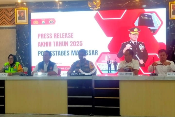 Tekan Angka Kecelakaan, Polrestabes Makassar Tuai Apresiasi di Akhir 2025