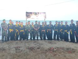 Semangat Ksatria, Prajurit Jajaran Korem 143/HO Ikuti Uji Kenaikan Tingkat Pencak Silat Militer