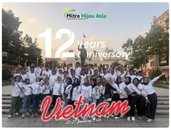 Apresiasi Jaga Bumi Selama 12 Tahun, 80 Karyawan PT Mitra Hijau Asia Nikmati Liburan ke Vietnam