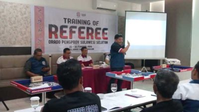 ORADO Sulsel Gelar Pelatihan dan Sertifikasi Wasit Domino di Makassar