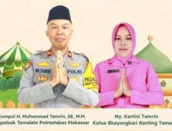 Kapolsek Tamalate dan Bhayangkari Ucapkan Selamat Menjalankan Ibadah Puasa Ramadhan 1447 H