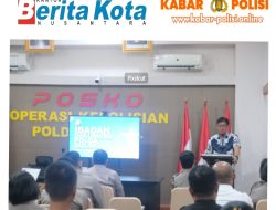 Pembinaan Rohani, Polda Sulsel Gelar Ibadah Perdana Oikumene Tahun 2026