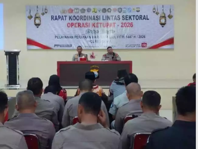 Waka Polres Gowa Pimpin Rakor Lintas Sektoral, Operasi Ketupat 2026 Siap Amankan Arus Mudik Lebaran
