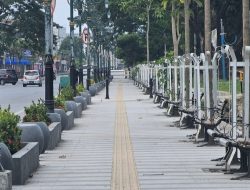 Pedestrian Eks-MTQ Kendari Rampung, Warga Nikmati Ruang Publik Baru