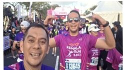 Kemala Run Bali 2026, Memperkuat Kebersamaan Serta Solidaritas Internal Polri Lintas Satuan, Direktur Ditkrimsus Dan Kasubdit Tipikor Ditkrimsus Polda Sulsel Ikut Berlomba.
