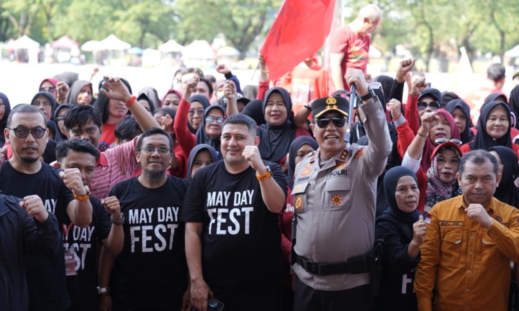 Ironis, May Day 2026 di Makassar Berubah Jadi Festival, Tuntutan Buruh Belum Terjawab