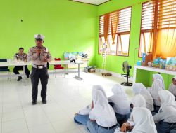Satlantas Polres Konawe Utara Gencarkan Sosialisasi Tertib Berlalu Lintas di SMAN 1 Lasolo