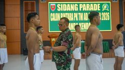 Danrem 143/HO Pimpin Sidang Parade Bintara PK TNI AD Gel. II TA 2026 Panda Kendari