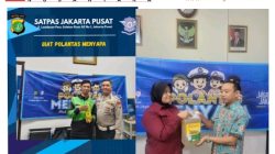 Polantas Menyapa: Ditlantas Polda Metro Jaya Bagikan Sembako dan Edukasi UU SIM di Satpas Jakpus-Jaksel