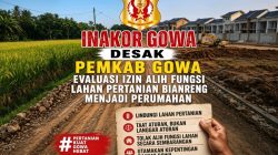 INAKOR Gowa Warning Pemkab, Minta Penimbunan Sawah untuk Perumahan di Bianreng Dihentikan