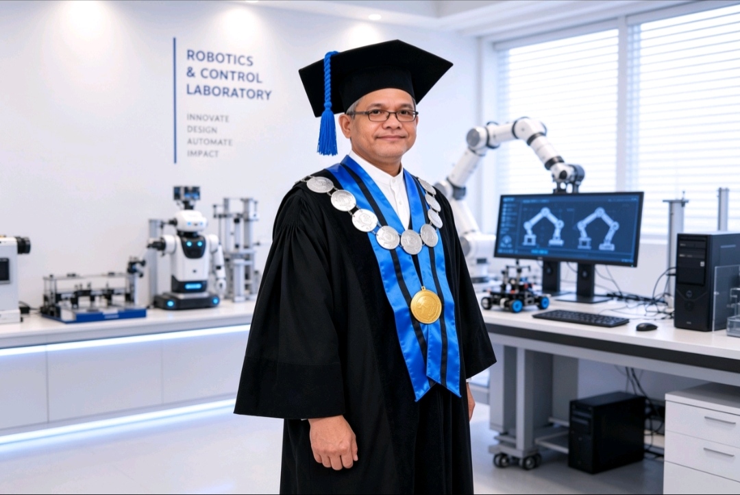 Rapat Senat Terbuka Siap Kukuhkan Prof Abdul Kadir Muhammad sebagai Guru Besar Robotik dan Kontrol Pertama di PNUP
