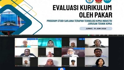 Prodi Sarjana Terapan Teknologi Kimia Industri PNUP Gelar Evaluasi Kurikulum OBE, Hadirkan Pakar Akademisi dan Industri