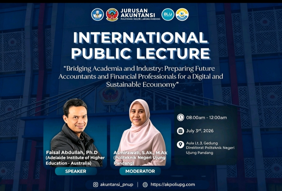Akuntansi PNUP Gelar International Public Lecture Hadirkan Akademisi Australia, Kupas Masa Depan Profesi di Era AI dan Ekonomi Berkelanjutan