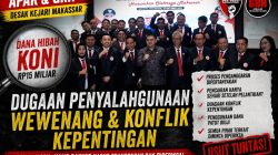 Polemik Dana Hibah KONI, APAK dan GRH: Persoalan Dana Hibah KONI Bukan Soal APBD, tetapi Dugaan Penyalahgunaan Wewenang