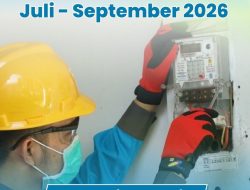 Tarif listrik Triwulan Juli-September 2026 Resmi Tetap Dan Tidak mengalami kenaikan.