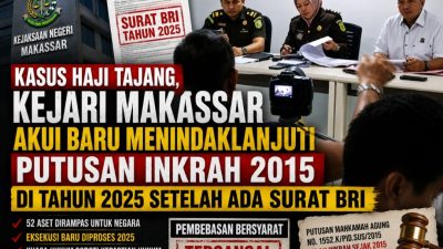 Kasus Haji Tajang, Kejaksaan Akui Baru Menindaklanjuti Putusan Inkrah 2015 di Tahun 2025 Setelah Ada Surat BRI