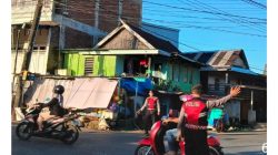 Tak Hanya Pagi Hari, Sat Samapta Polres Maros Hadir Layani Aktivitas Masyarakat pada Sore Hari