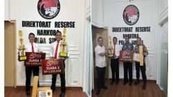 Juara di Tingkat Polda Sulsel, Kampung Macakka Bersama Satresnarkoba Polres Maros Torehkan Prestasi