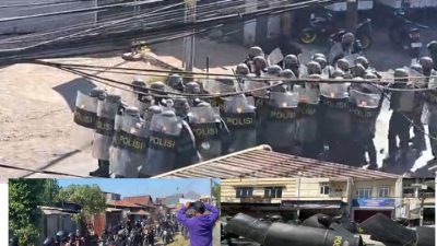 Konstatering Lahan Sengketa di Aditarina Berlangsung Ricuh, Polisi Kerahkan 1.091 Personel