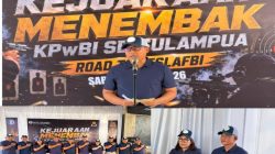 Bangun Kebersamaan Lewat Olahraga, Satbrimob Polda Sulsel dan BI Gelar Lomba Menembak Presisi