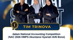 Tim Trinova PNUP Tembus Podium Nasional, Raih Juara 2 National Accounting Competition 2026