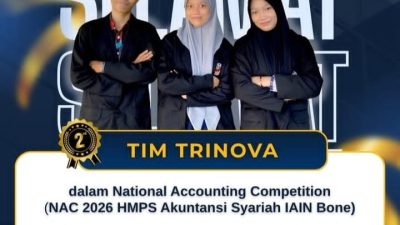 Tim Trinova PNUP Tembus Podium Nasional, Raih Juara 2 National Accounting Competition 2026