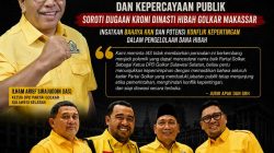 APAK dan GRH Desak IAS Ambil Sikap Tegas Demi Menjaga Marwah Partai Golkar dan Kepercayaan Publik