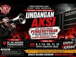 Elang Timur dan Aliansi Mahasiswa Siap Aksi Lima Hari, Desak Dugaan Kasus Pengeroyokan di RS Wahidin Diusut