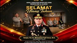 Kapolresta Gowa dan Jajaran Sampaikan Doa dan Ucapan HUT untuk Astamaops Polri Komjen Fadil Imran