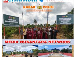 Danramil Tinanggea dan Personil Babinsa Hadiri Peresmian Jembatan Garuda Penghubung Dua Desa di Konawe Selatan